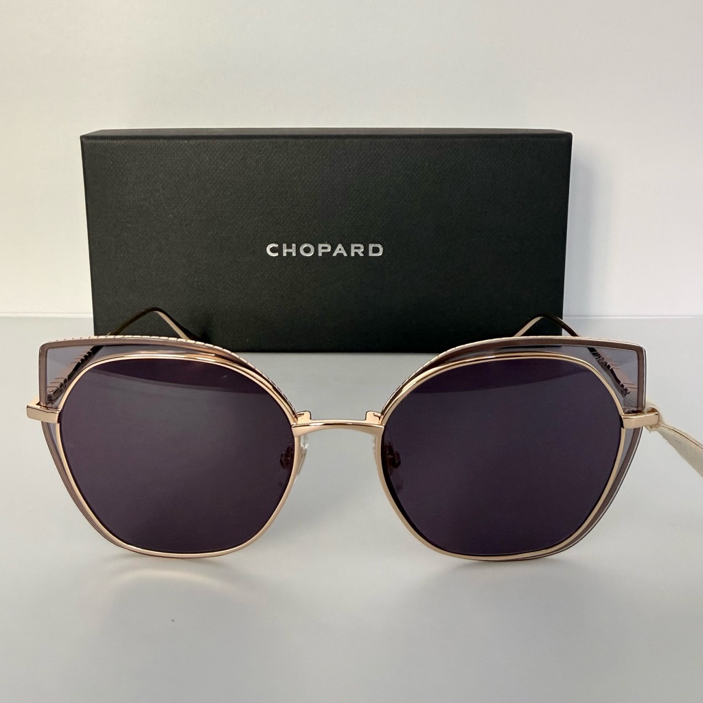New!!! Chopard Women Sunglasses Schf74 300f Authentic Retail 550$